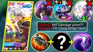 KARINA & KAGURA UNDERESTIMATED NEW YIN AND INVADED MY JUNGLE THEN THIS HAPPENED😱 | MOBILE LEGENDS