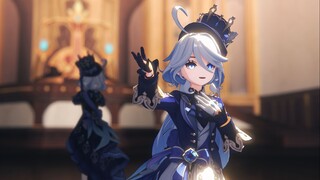 【芙宁娜生贺/剧情向】不为人知的不休独舞【原神MMD】