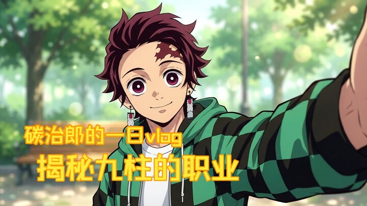 [Anime Buatan Sendiri] Membongkar Profesi Sembilan Pilar — Vlog Sehari Tanjiro