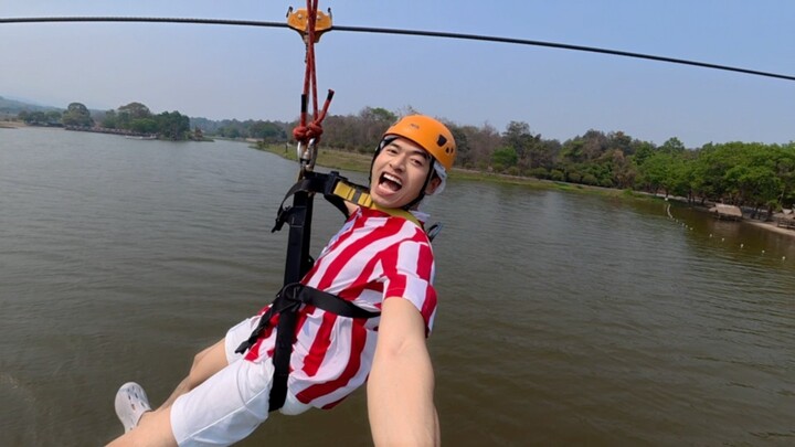 โหนสลิง ซิปไลน์ ข้ามห้วยตึงเฒ่า จ.เชียงใหม่