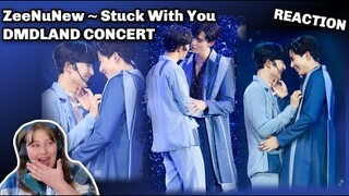 ZeeNuNew | Stuck With You - Performance #DMDLANDCONCERT - REACTION