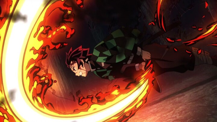 [Decisive Battle of Heian Kyo] Kagura, the God of Fire! Round dance! Kamado Tanjiro carries everyone
