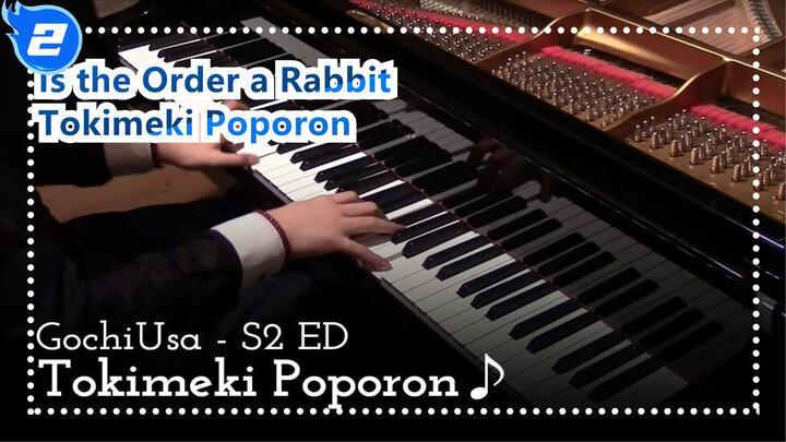 [Is the Order a Rabbit?] [Animenz] ED| Ru's Piano| Tokimeki Poporon♪_2