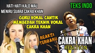 GURU VOKAL CANTIK MEMBEDAH TEKNIK VOKAL CAKRA KHAN || CAKRA KHAN REACTION || ANYONE - DEMI LOVATO