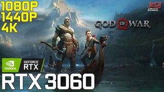 God of War | RTX 3060 | 1080p, 1440p, 4k benchmarks!