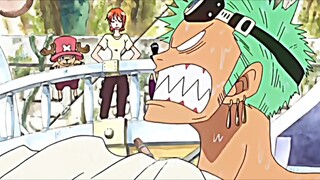 Zoro sebelum time skip aura lawaknya keliatan banget