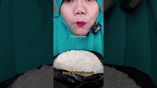 DYMA |ASMR RAW RICE EATING |Makan Beras | asmrrawriceeating| #asmrsounds  #asmr #shorts #mukbang(2)