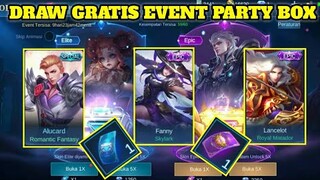 DRAW GRATIS EVENT PARTY BOX MOBILE LEGENDS PART 4!!! GAK HOKKY GUE 4J9 - MLBB