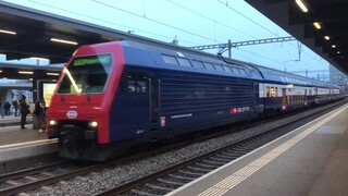 BUSY Early Rushour with many many trains! 35 minutes at Zürich Oerlikon with busy traffic