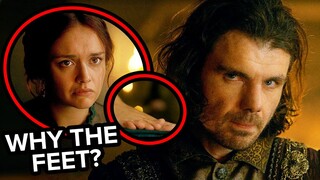 Larys Strong And Alicent Foot Scene Explained In House Of The Dragon Episode 9