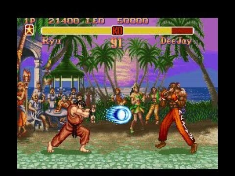 Playing Street Fighter II - The New Challengers