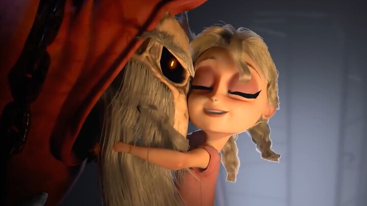 The girl is an avid fan of the demon, and after finally becoming the demon's sidekick, even the demo