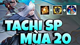 TACHI Mùa 20 | Hướng Dẫn Lên Trang Bị,Bảng Ngọc,Phù Hiệu Chuẩn Cho Tachi Sp | TOP Tachi Aov