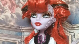 [Monster High Doll] Putri Phantom mewarisi bekas luka dengan sangat artistik Monster High School Elf