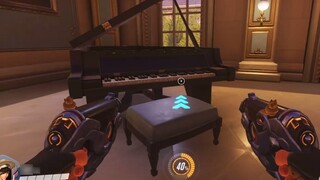 Overwatch Paris Piano Playing "Pu たちはひとつの光"