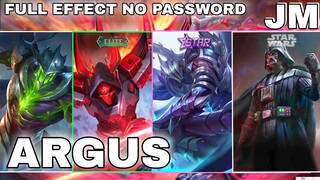 MobileLegend - Mod All Skin Argus Full Effect Voice Background No PassWord || Jin Moba