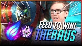 THEBAUSFFS ÔNG TỔ SION FEED TO WIN, FULL SÁT LỰC FEED 0-10 (LMHT)