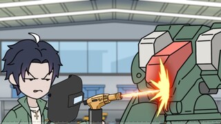 "Amazing Welder" Episode 4 - Let me, a welder, build a five-meter mecha?