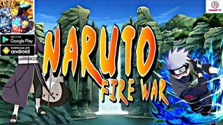 Fire War Ninja Gameplay - Naruto RPG Game Android