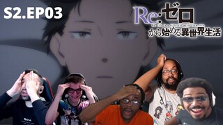 WELCOME HOME ! RE ZERO SEASON 2 EPISODE 03 BEST REACTION COMPILATION