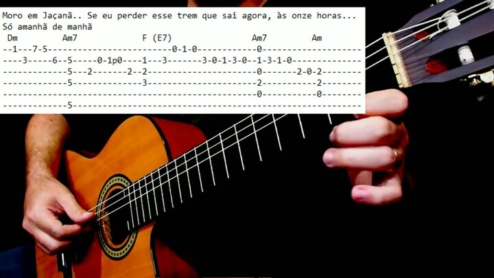 Trem das onze - Cifra e Fingerstyle _ Tutorial _ Como tocar _ How to play by Avalos