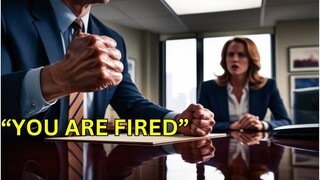 Boss Fires Employee for a small Mistake, Got Shocked When He Realizes Who She Really Is!