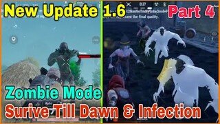 Review Chế Độ Zombie SURIVE TILL DAWN Và Zombie lNFECTION - New Update1.6 PUBG Mobile.