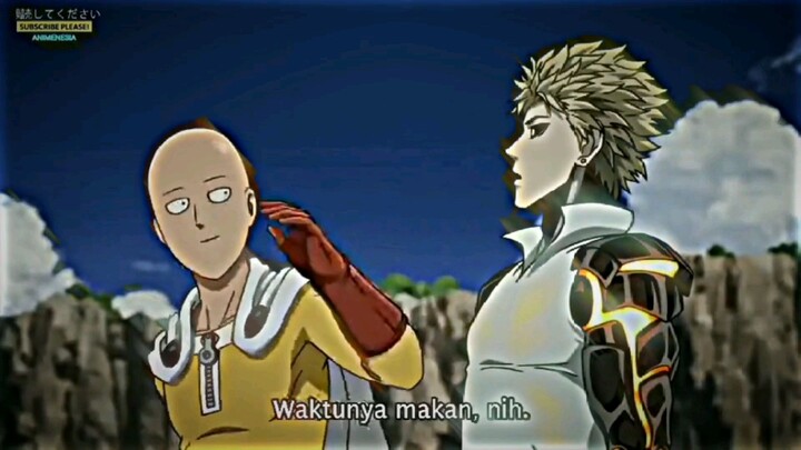 saitama hanya bercanda