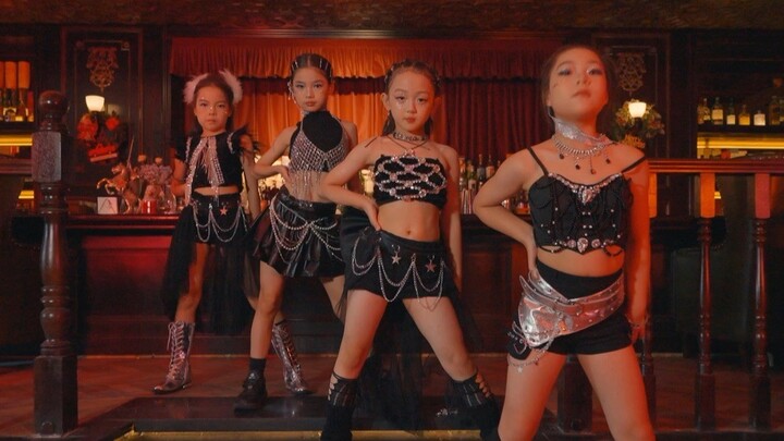 Black Pink【Tarian Haha】Tari Jalanan Anak-anak Kaifeng, Tari Jazz Anak-anak Kaifeng, Tari Anak-anak K