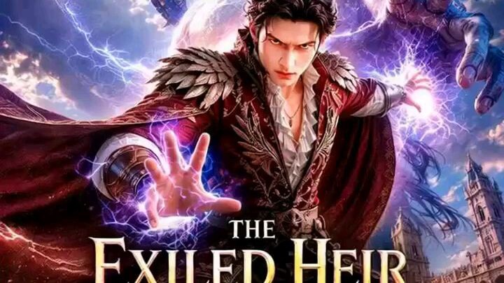 the Exiled heir is the devine mage