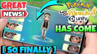 Pokemom Let's Go Unity Great News How To Download Pokemon Let's Go Unity In Android