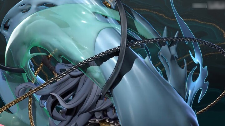 Blender cartoon rendering case of two-dimensional character model