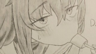 在夏天吃几百根冰棍后感到无比幸福的古关忧(doge