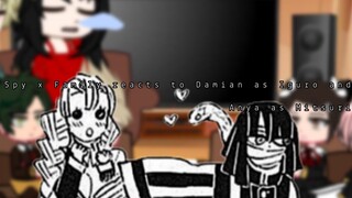 Spy X Family Reacts to Anya as Mitsuri and Damian as Iguro (demon slayer x Spy X Family) - Au