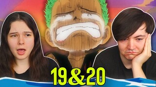 ZORO'S DEPRESSING BACKSTORY 👒 One Piece Ep 19 & 20 REACTION & REVIEW