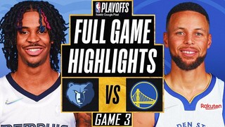 WARRIORS vs GRIZZLIES FULL GAME 3 HIGHLIGHTS NBA Playoffs 2022 Highlights Warriors vs Grizzlies 2K22