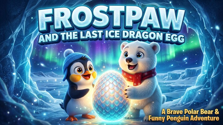 Frostpaw and the Last Ice Dragon Egg ❄️🐉 | A Brave Polar Bear & Funny Penguin Adventure