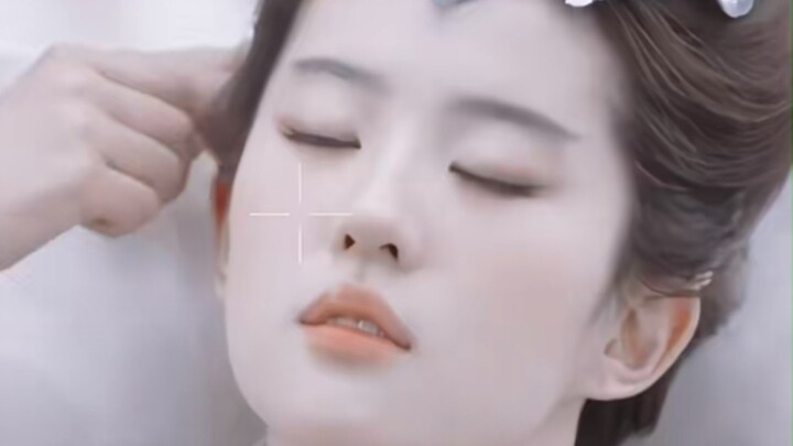 Bai Qian's blue wedding outfit is absolutely stunning!!