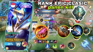 Panen KILL di rank epic irthel jungel ngeri