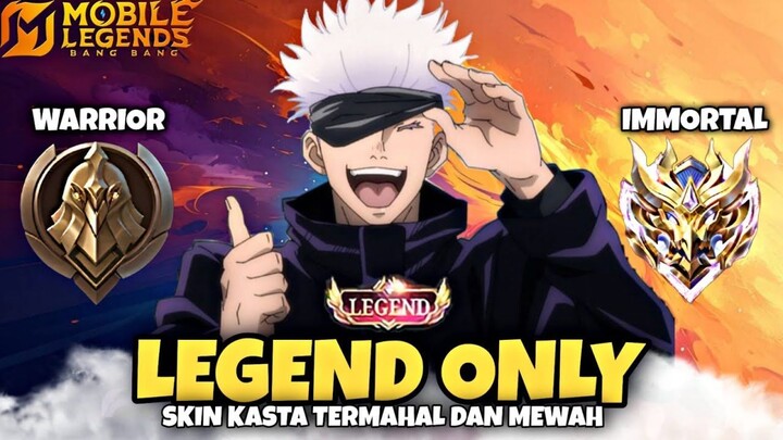 Namatin Mobile Legends tapi Skin Legend Only