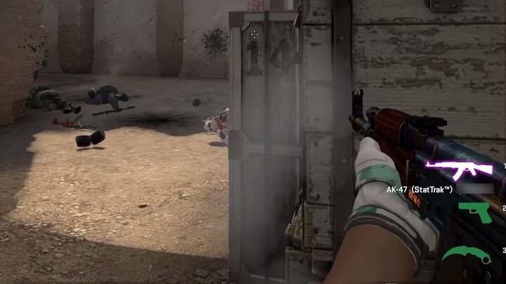 Tuhan turun ke bumi dan memukul empat