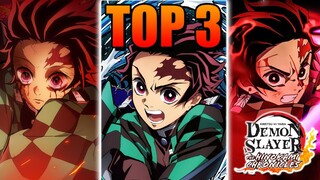 TOP 3 DES MEILLEURS TANJIRO SUR DEMON SLAYER HINOKAMI CHRONICLES