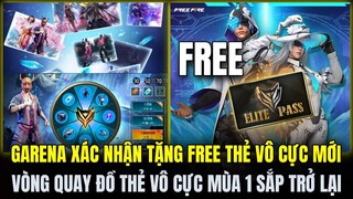 Garena Xác Nhận Tặng Free Thẻ Vô Cực Mới, Review Vòng Quay Gói Đồ Thẻ Vô Cực Mùa 1 Trở Lại Cực Khủng