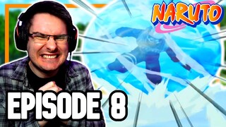 THE OATH OF PAIN!! | Naruto Episode 8 REACTION | Anime Reaction