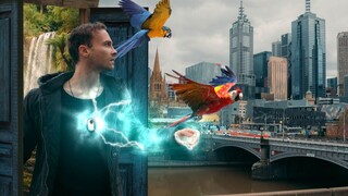 油管剪辑大神用第一视角带你感受超能力者的一天