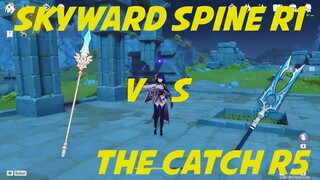 Skyward Spine R1 Vs The Catch R5