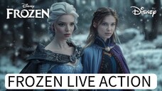Frozen versi Live Action nya sebagus ini😱