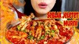 ASMR SEBLAK JELETET MURNI LEVEL TERPEDAS | ASMR MUKBANG INDONESIA | EATING SOUNDS
