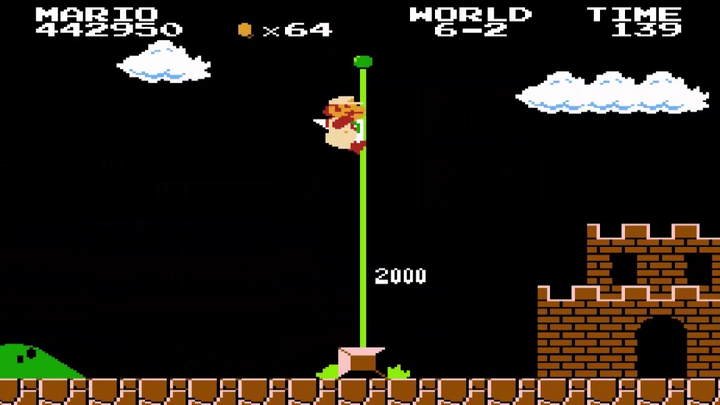 เกมส์ตลับ มาริโอ้ Super Mario Bros l หัวร้อนแค่ไหนถามใจดู ด่าน 6