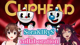 【Cuphead】Sora＆IRyS collaboration【#IRySora/ときのそら/IRyS】